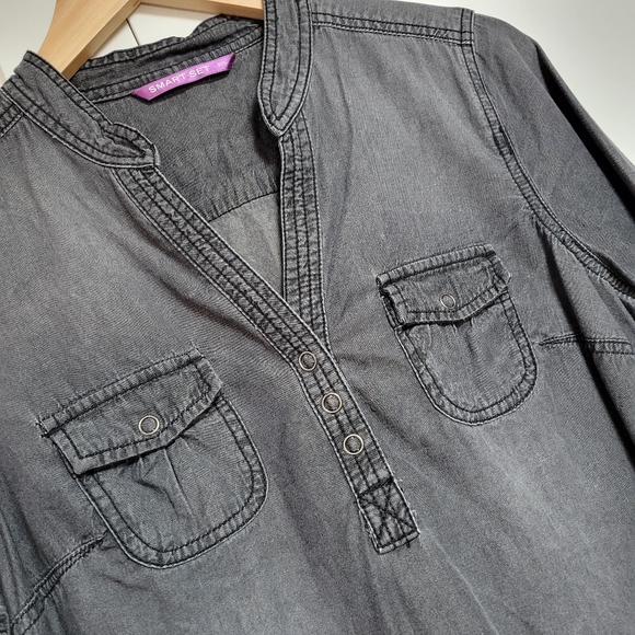 ✨️3 For $30✨️Smart Set Tunic Shirt (S) - Picture 5 of 13